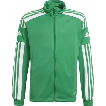 Chlapecké oblečení Adidas dětská mikina polyester zelená, velikost 128