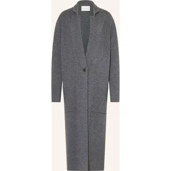 Dámský svetr Lisa Yang Dámský Pletený Kabát Amie Z Kašmíru, tmavě šedá, 36