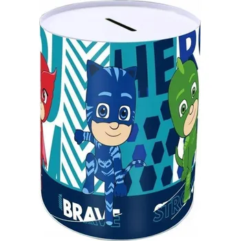 Pokladnička Kovová pokladnička Pyžamasky 15 x 10 cm 484202