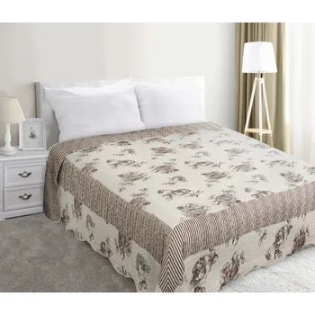 Přehoz na lůžko Přehoz na postel 220x240 Eurofirany kw/4/ocelový