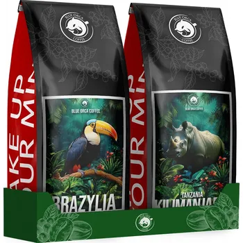 Káva zrnková Blue Orca Coffee Arabica 100% 2000 g, střední pražení