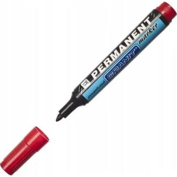 Permanentní popisovač červený Granit červená kulatý fix červený fix 1 ks