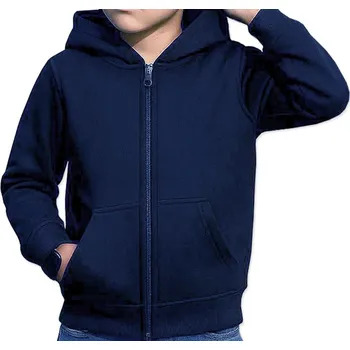 Chlapecká mikina F26 Collection dětská mikina bavlna modrá, velikost 146