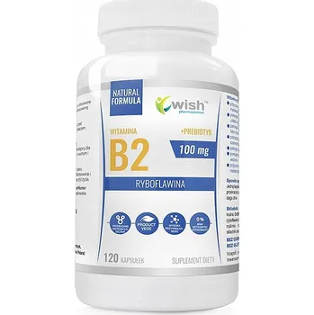 Doplněk stravy Wish Pharmaceutical Vitamin B2 100 mg kapsle 120 ks