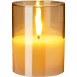 Koopman International Skleněná svíčka s…