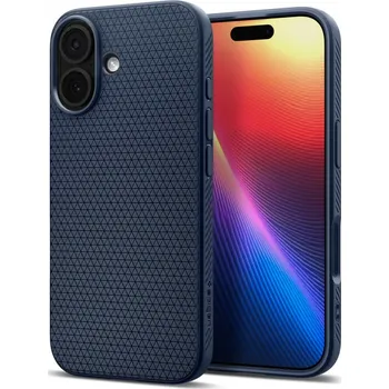 Pouzdro na mobilní telefon Zadní Kryt Spigen pro Apple iPhone 17 modrý