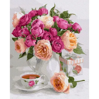 Malování podle čísel iPicasso 40x50 cm na rámu