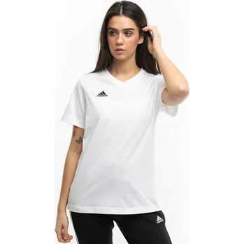 Pánské oblečení TRIČKO TRIČKO ADIDAS ENTRADA 22 TEE BÍLÉ HC0442 velikost XL