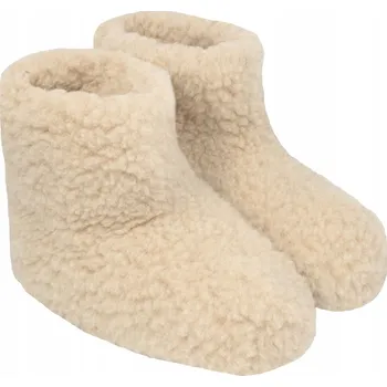 Dámské pantofle DÁMSKÉ BAMBOŠE, VYSOKÉ PANTOFLE, PANTOFLE PANTOFLE 100% VLNĚNÉ MERINO 37