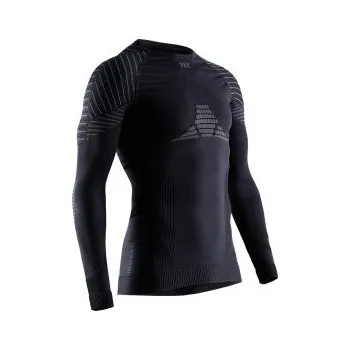 X-Bionic Invent® 4.0 Shirt Round Neck Men black/charcoal L; Černá triko + DÁREK DLE VÝBĚRU!