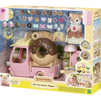 Figurka Sylvanian Families 5808 Pojízdný stánek s donuty 
