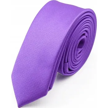 Kravata Pánská KRAVATA FIALOVÁ stylová, elegantní, klasická, nadčasová