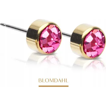Náušnice BLOMDAHL Hipoalergenní NÁUŠNICE Rose 5 mm