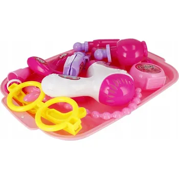 dětské šminky a malovátka KOSMETICKÝ SALON pro DĚTI 3+ hračka MEGA CREATIVE kadeřnický salon krásy