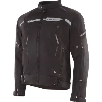 Moto bunda Bunda na motorku Street Racer Flex černá 5XL