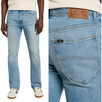 Pánské džíny Lee LEON W32 L34 Pánské džíny rovného střihu
