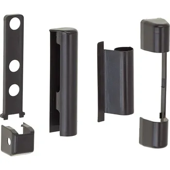 Dveřní kování SIEGENIA Favorit sada krytek pro dřevo Barva: hnědá, Směr: levý