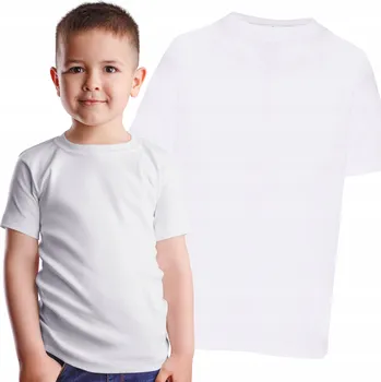 Meeboo dětské tričko bílé bavlna velikost 92