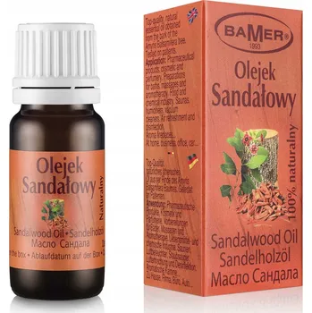 Esenciální olej ze santalového dřeva – citrusový, dřevitý, květinový, pánský, ovocný, kořeněný, sladký, svěží BAMER 7 ml