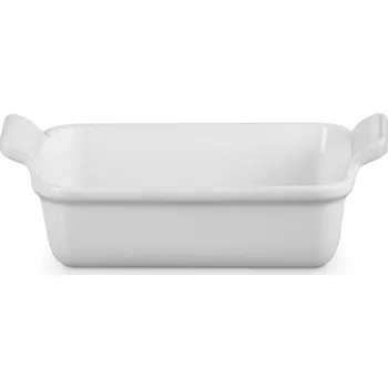Zapékací mísa HERITAGE 19 cm, 1,1 l, WHITE, kamenina, Le Creuset