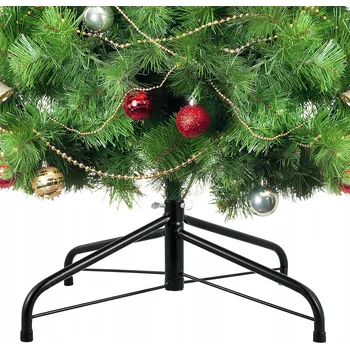 Stojánek na vánoční stromek Stojan na vánoční stromek Skládací konstrukce Základna 45 cm Barva Černá