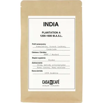 Káva Káva zrna Arabica Casa de Café India Plantation A 500 g