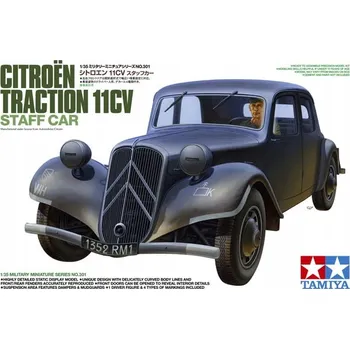 Plastikový model Vojenské auto Tamiya Citroen Traction 11CV 35301 1:35