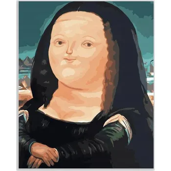 Obraz Malování podle čísel Obraz s rámem NerdHunters 40x50 cm pro dospělé děti