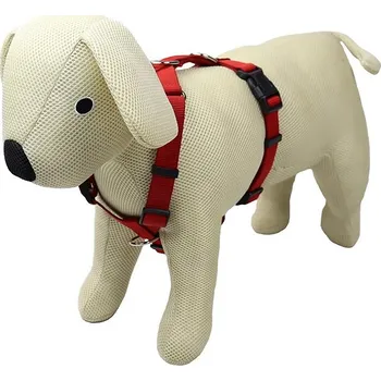 Postroj pro psa animALL Postroj popruhový M - L 50 - 70 cm/25 mm, červený