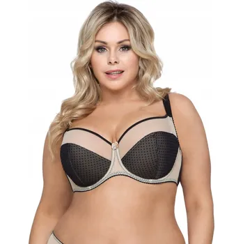 Podprsenka BIGGI PODPRSENKA SOFT VICTORIA ČERNÁ BÉŽOVÁ 90H