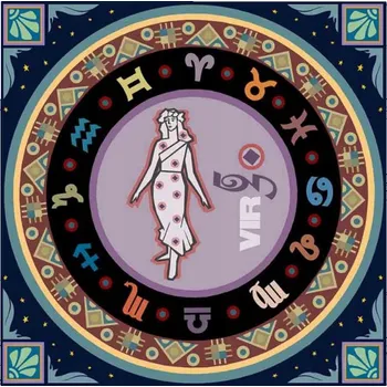 Obraz DIAMANTOVÁ MOZAIKA 7D MANDALE, DIAMANTOVÁ VÝŠIVKA