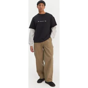 Pánské džíny Quiksilver Jeansy Mercury Straight Out EQYNP03325 Béžová Wide Leg 32