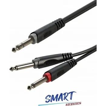 Audio kabel Kabel jack 6,3 mm - jack 6,3 mm Roxtone 3 m