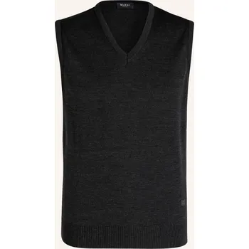 Pánský svetr Maerz Muenchen Bezrukávník, antracitová