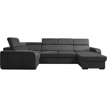 Sedací souprava sedací souprava do U, pravá, grafit