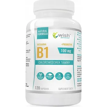 Doplněk stravy Wish Pharmaceutical VITAMÍN B1 100mg THIAMIN kapsle 120 ks