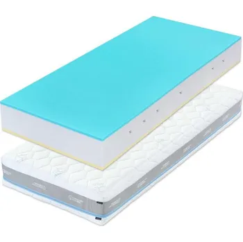 Matrace Swisslab Big Boy matrace 80 x 200 cm, Aegis Tencel, 22 cm sleva + polštář