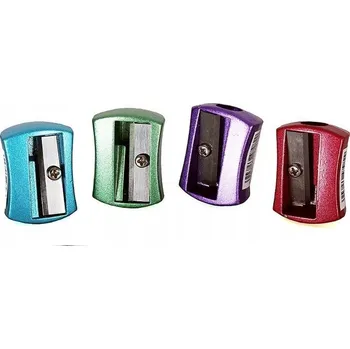 Ořezávátko KOVOVÉ OŘEZÁVÁTKO ořezávátko BAREVNÉ PRIMA ART školní OŘEZÁVÁTKO 24 ks