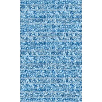 Koupelnová předložka Nese plastik 438 Aquamat - pěnová předložka - mramor (š 65 cm) Barva: modrá, šíře: 65 cm x 1500 cm