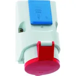 Zásuvka nástěnná, kombinovaná s ochranným kolíkem Bals 230/400 V 5pól 32 A