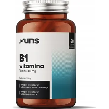 Doplněk stravy Uns B1 Vitamín Thiamin kapsle 60 ks