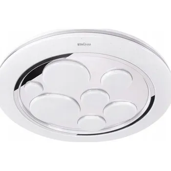 Kulatý Stropní Svítidlo Struhm 49 x 49 cm bílá