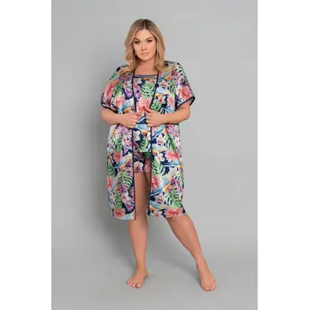 Dámský župan Italian Fashion dámský župan ke kolenům bez kapuce velikost XXL