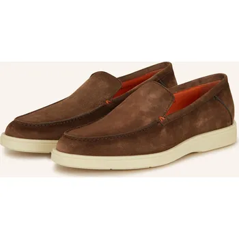 Pánské mokasíny Santoni Pánské Slippery Botanist, hnědá, 42,5