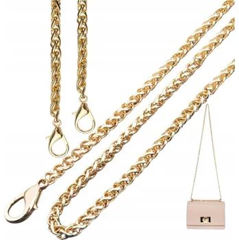 Kabelka Zlatý pásek na kabelku, řetízek, karabina Pevný, dlouhý, kovový