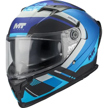 Helma na motorku MT Helmets Integrální helma na motorku MT Braker SV Inception B7 černo-modro-šedá XL