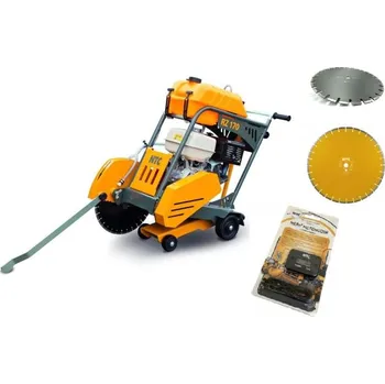 řezačka spár Řezač spár NTC RZ 170V + kotouč 450 beton + kotouč 450 asfalt + počítadlo motohodin