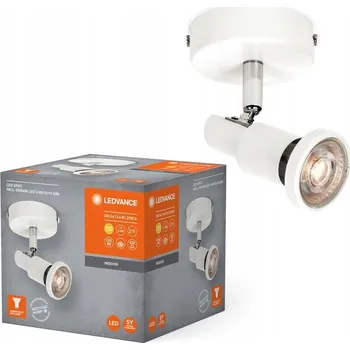 Žárovka LEDVANCE LED žárovka bodová GU10 1 x 3,4W, 230lm, bílá, 2700K teplota barvy, teplá bílá