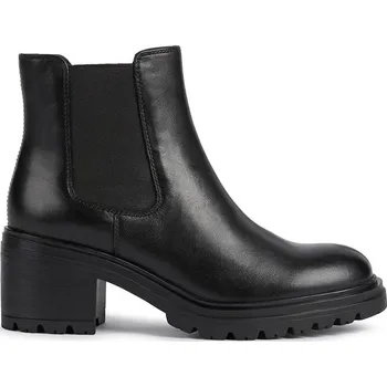 Dámská zimní obuv Kožené kotníkové boty Geox D DAMIANA D16QCE.00043.DAMIANA. černá 99X, EUR 39
