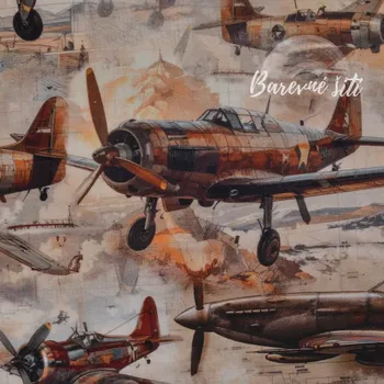 Teplákovina, Vintage letadla (E) (Luxusní vzory z Turecka)